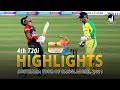 Bangladesh vs Australia Highlights || 4th T20i || Australia tour of Bangladesh 2021