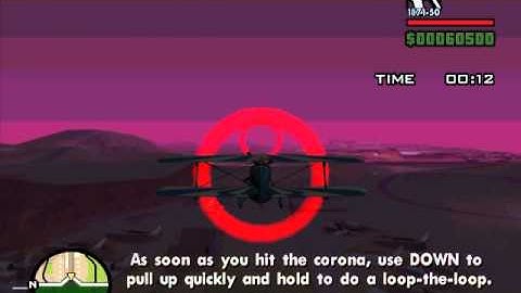 GTA : San Andreas - Flying School#8 - "Loop-the-Loop" - (PC)