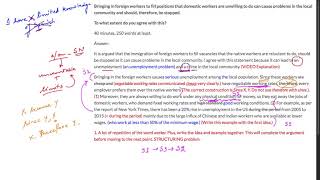 Foreign Workers and Domestic Workers IELTS screenshot 5