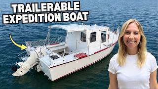 This Might Be the Most Unique Boat On the Lake (Our First Launch & Tour)