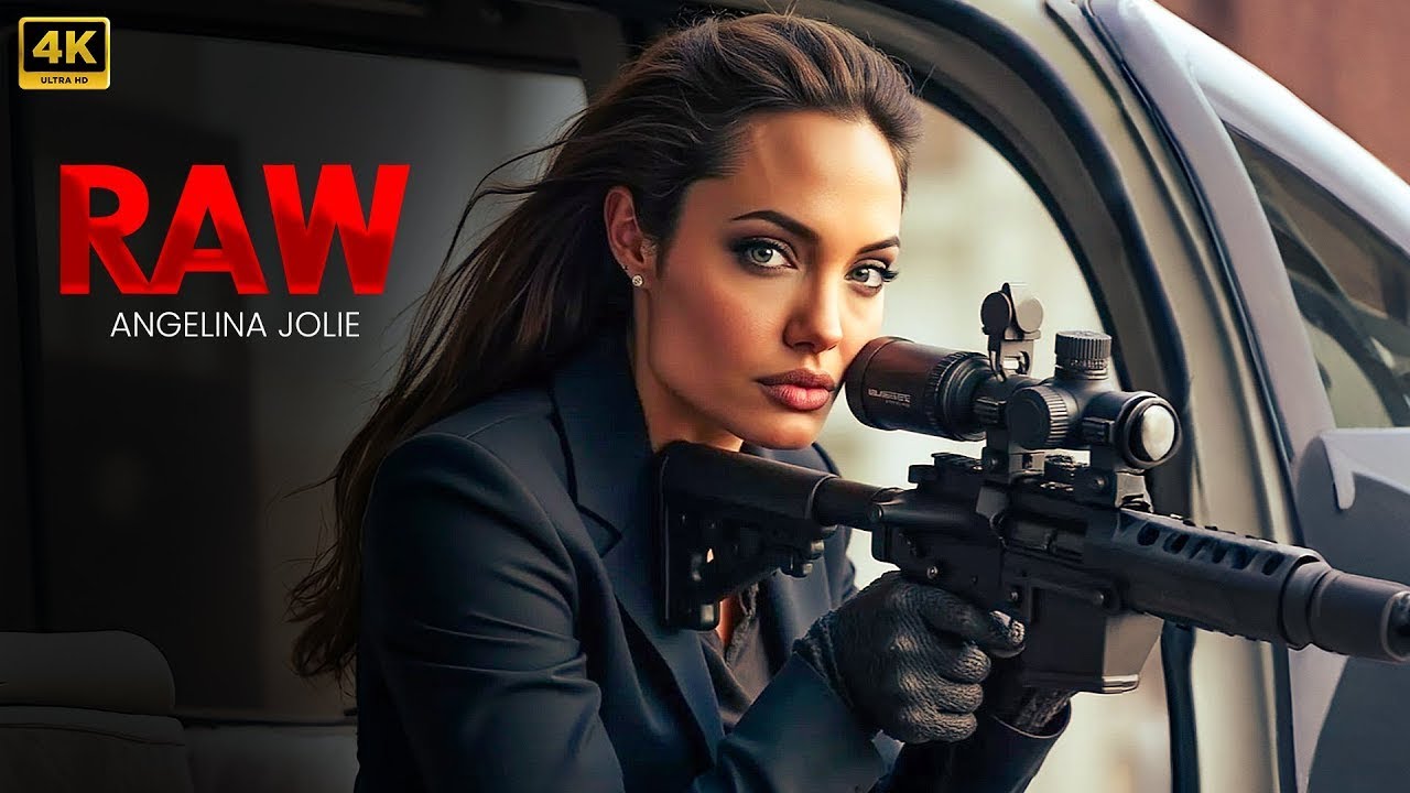 RAW WOMAN : Angelina Jolie | New Action Full Movie Concept AI | 4K Ultra 