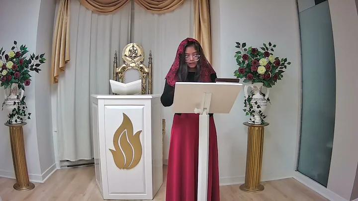 My first consecration in english