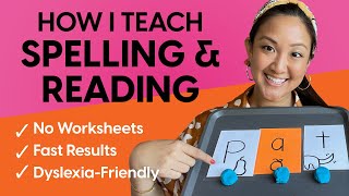 Teaching Kids to Spell & Read with NO WORKSHEETS - Tactile Learning