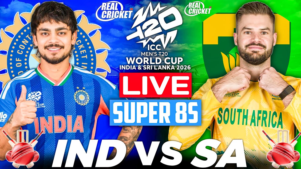 IND VS SA T20 WC 2026 | Epic Battle in Real Cricket 24 |  #shorts #shortsfeed #shotverse #gaming