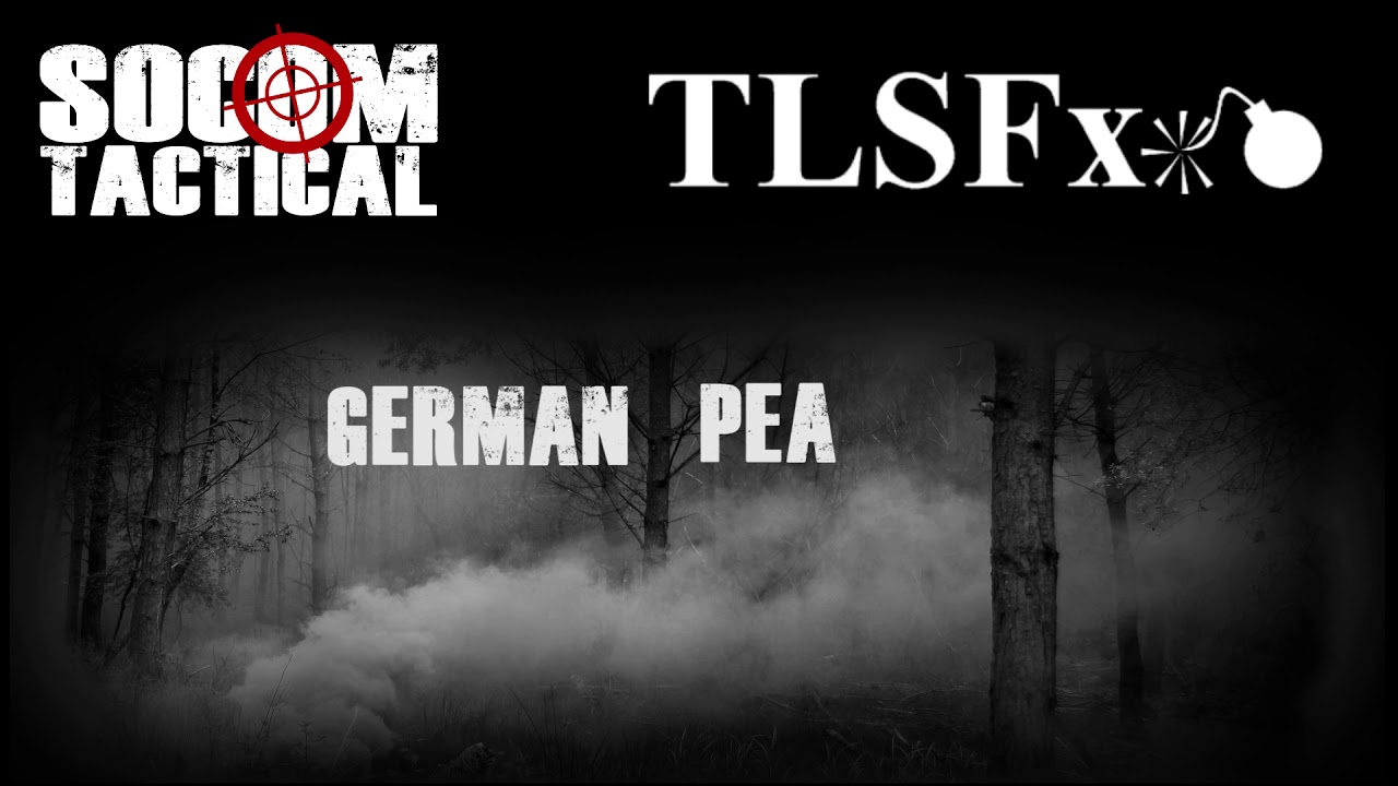 TLSFx Pyro Test (Slow Mo) - German Stick Pea Grenade