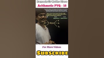 Arithmetic PYQs - 18 #rameshsir #maths #arithmeticquestions #rrb #ssc #rrbgroupd #rrbntpc #ssccgl
