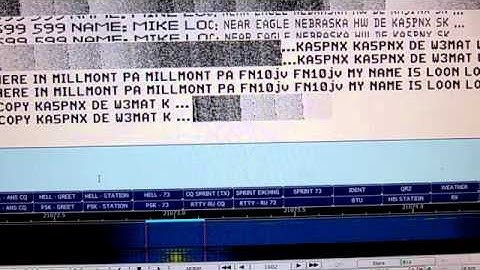 Feld Hell QSO, 15 Meters