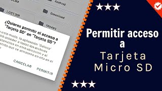 Otorgar Permisos de Acceso a Tarjeta MicroSD en Android | @Xiaomitas screenshot 1