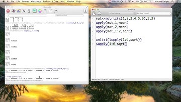 4.4 Applying functions to vectors in R