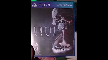 UNTIL DAWN PS4 EXCLUSIVE UNBOXING