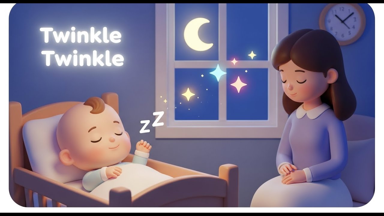 Twinkle Twinkle Little Star Baby Sleep Song | Baby Sleep Lullaby | Calm Night Song