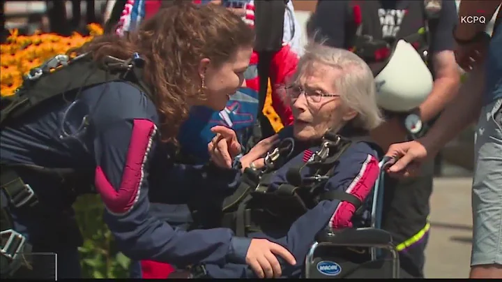 103-year-old skydiver could set world record