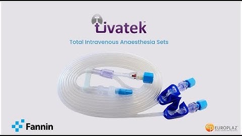 Tivatek Total Intravenous Anaesthesia Sets