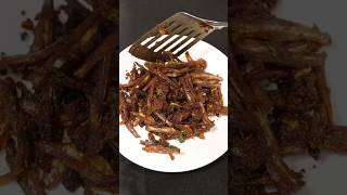 Chicken Masala Dry Anchovy Fry - Nethili Dry Fish Fry Recipe #shorts #trending #puviyakithen