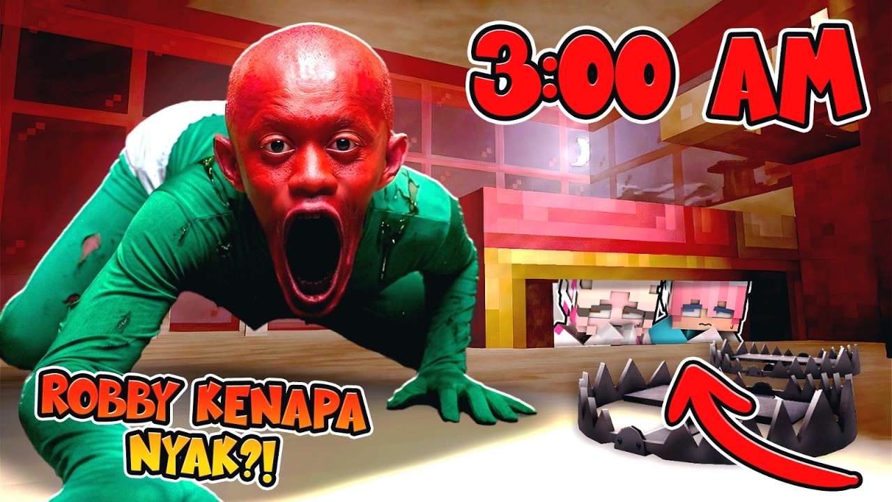 MOMON & ATUN SEMBUNYI DI BAWAH TEMPAT TIDUR UNTUK MENGHINDARI MONSTER ANOMALY KENAPA NYAK