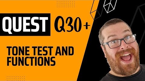 Quest Q30+ tone test and settings/functions walk through - metal detecting in Devon, England