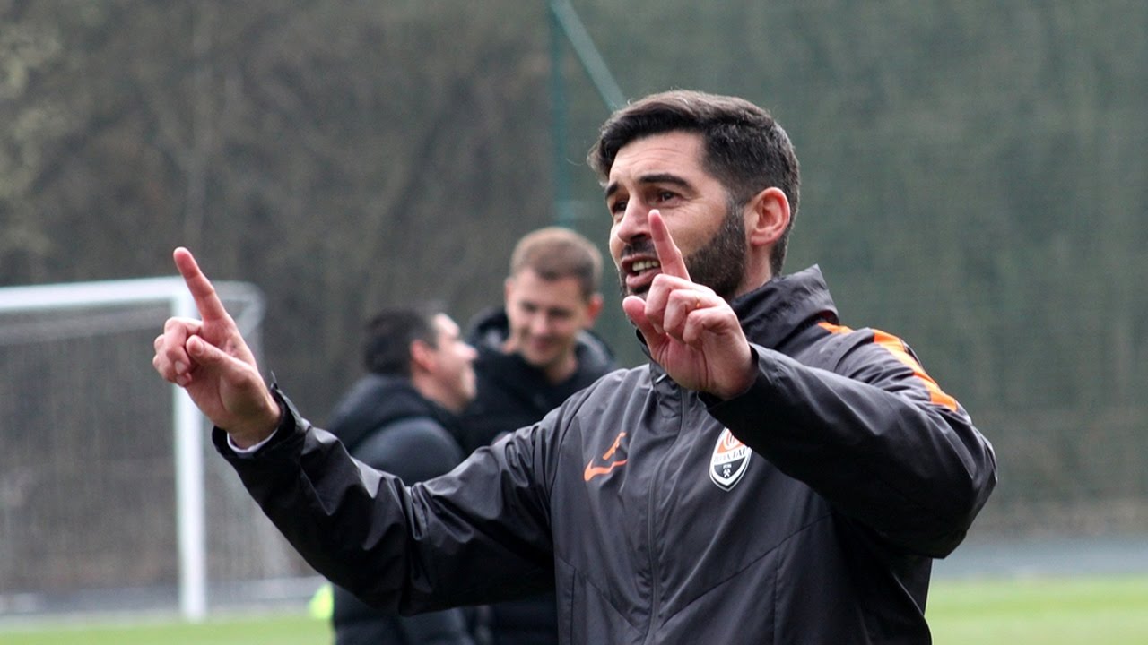 Training session ahead of the match vs Zorya (1/04/2017)
