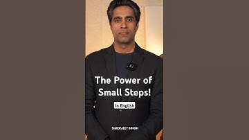 How Big Dreams Become Real—One Step at a Time | Insights from Keynote Speaker Simerjeet Singh