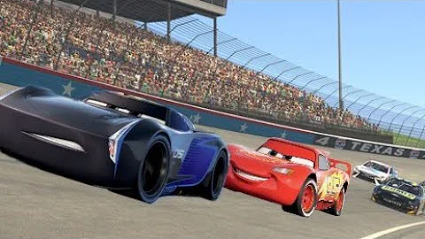 Cars 3: Lightning McQueen's Crash w/ Real Life NASCAR Sound Effects