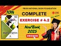 Class 10 Math Exercise 4.2 NBF - Unit 4 Linear and Quadratic Inequalities - FBISE BY Miss Noreena