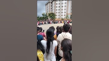 Dance in gitam Bangalore #gitam #gitamuniversity #deemeduniversity#flashmob