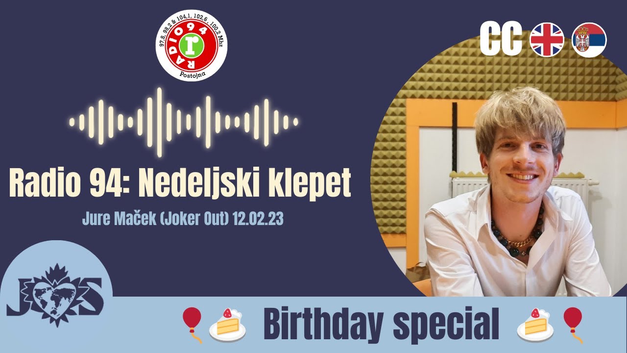 [ENG SUB] 🎈Bday Special 🍰 Jure Maček - Sunday Chat (Radio 94)
