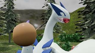 Eevee Eats Lugia (By VeryBatty on Aryion)