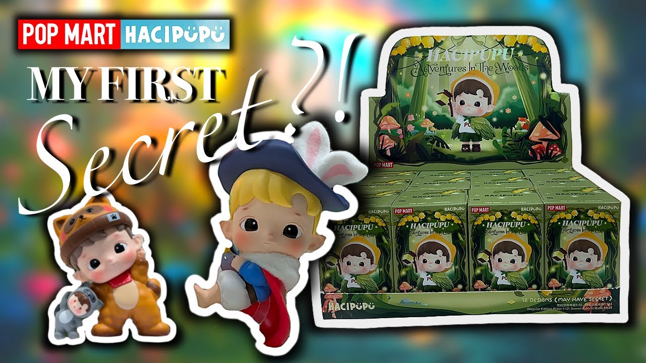 Pop Mart Hacipupu Adventures in the Woods Full Set Blind Box