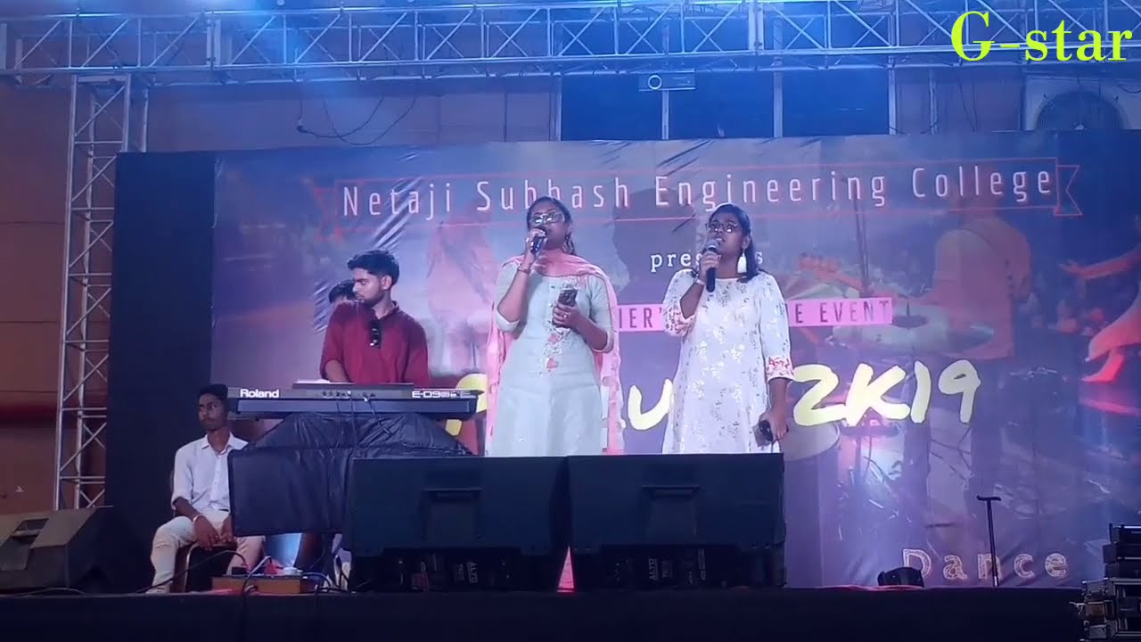 Netaji shubhash engineering college freshers welcome event 2019.