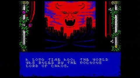 The Sword of Ianna ZX Spectrum version