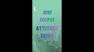 2018 ECLIPSE ATTITUDE 281BG