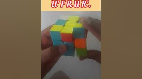 Oll Algorithm || Case 29 || Rubik