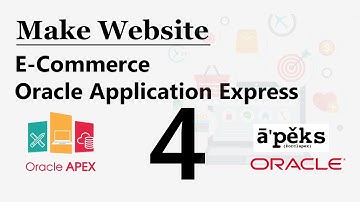 Make e-Commerce Website-Part 4 | Oracle APEX