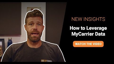 Beyond The Basics Video 2: How to Leverage the Data in MyCarrier for Better LTL Shipping