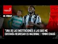 Una de las instituciones a la que me gustaría regresar es Nacional": Yimmi Chará | Caracol Radio