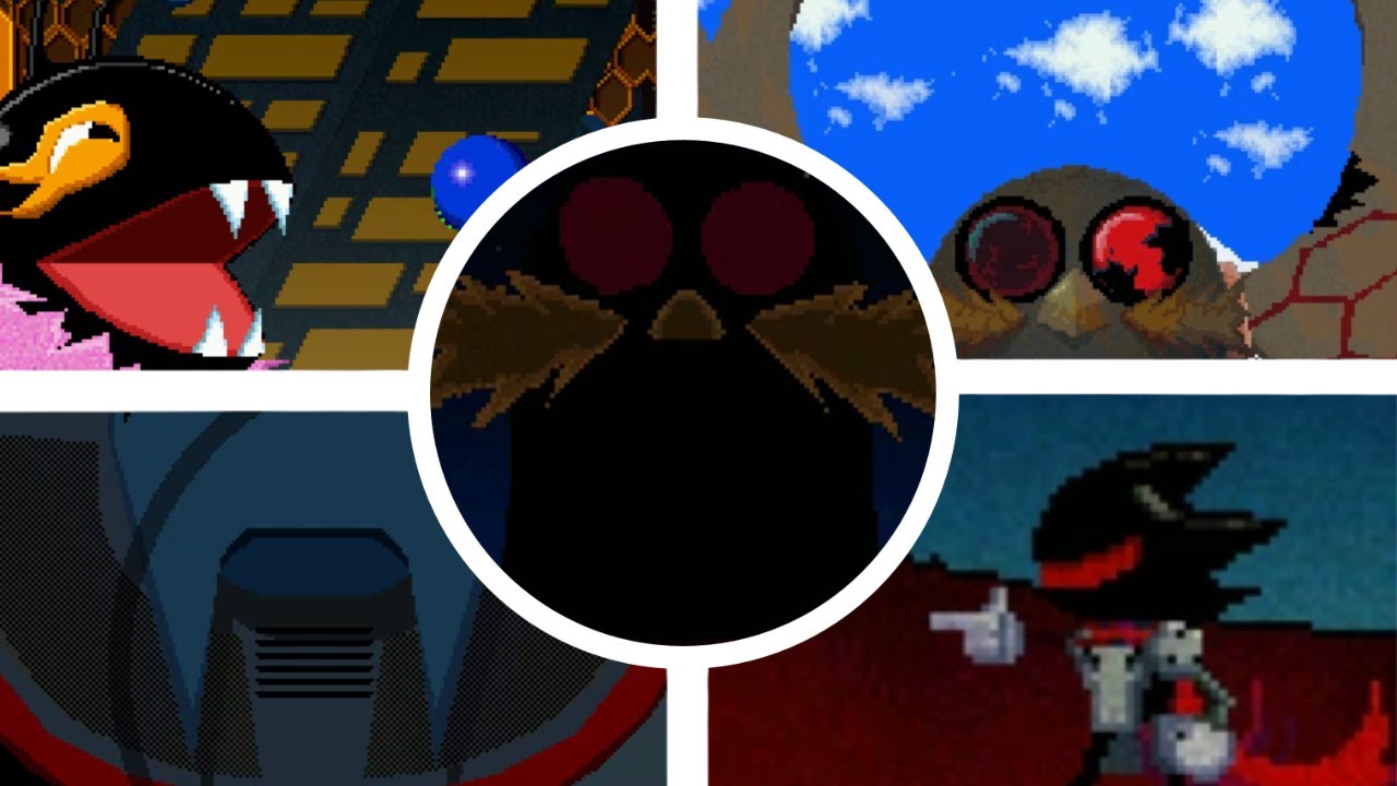 Sonic Chrono Adventure All Bosses + Cutscenes