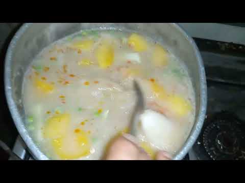 que rico caldito de mani #comidatipica #made #envivo