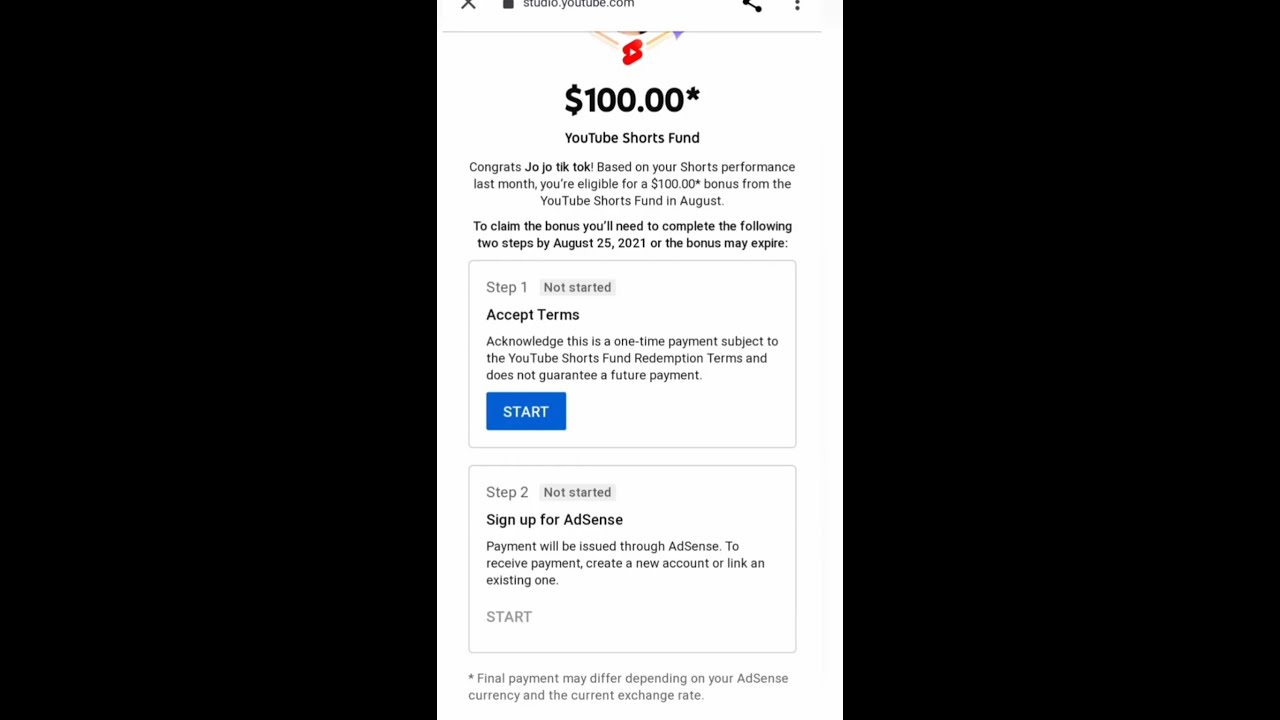 how to claim youtube shorts fund | $100 Million Dollars youtube shorts Fund 2022
