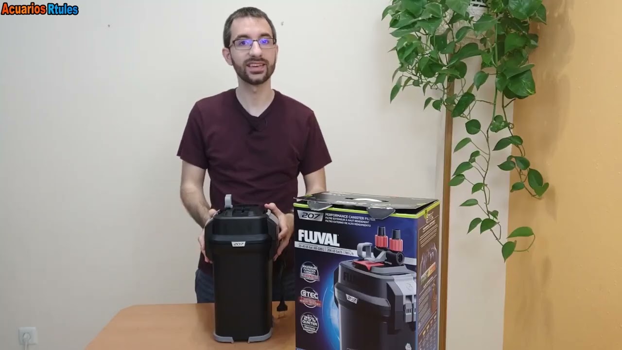 Фильтр FLUVAL 207: сборка и запуск этого внешнего аквариумного фильтра.