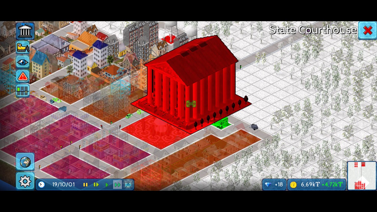 строю город в Theo town 1 часть