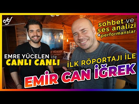 Emir Can İğrek İle #CanlıCanlı Ses Analizi #Performanslar