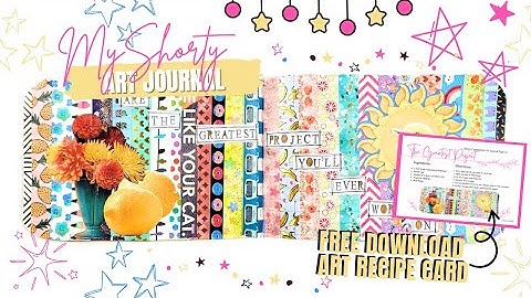 Art Journaling \ Half Size Composition Notebook | Washi Tape & Magazine Clippings
