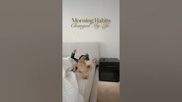 THE MORNING ROUTINE THAT CHANGED MY LIFE | easy tips to form healthy habits #morningroutine