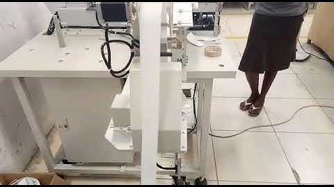 Auto Elastic cutting with marking and joining.