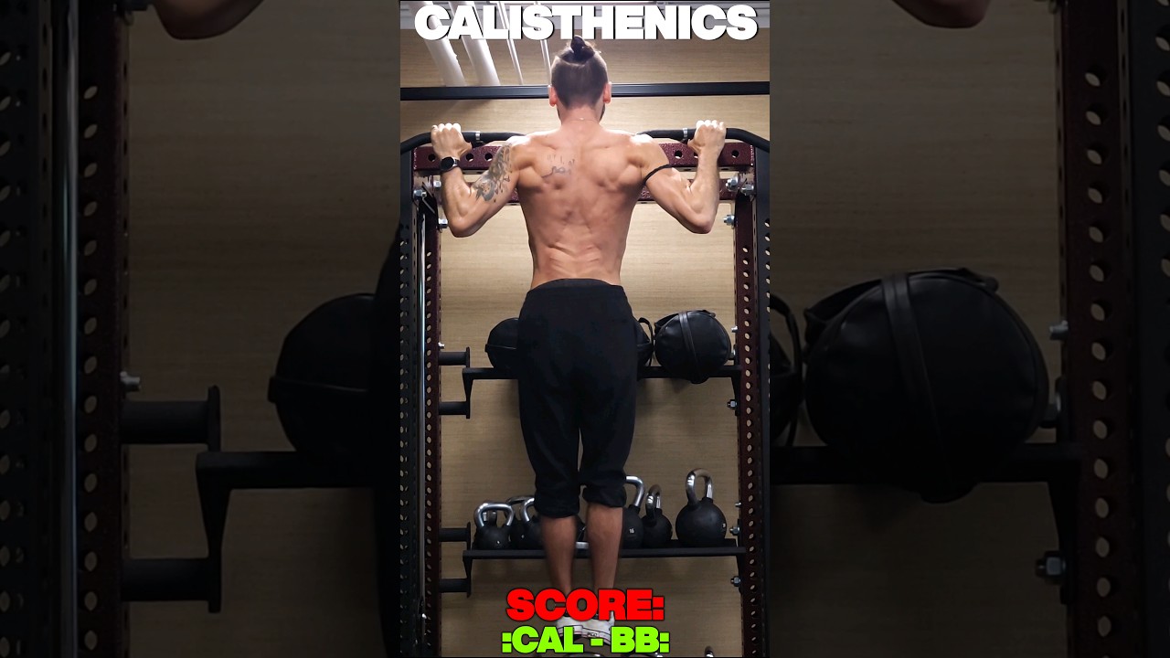 ✅️ Bodybuilder 🆚️ Calisthenics Pull Up Duel P2 (Description) 