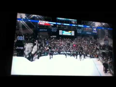 Shaun white xgames 2011 run1 1