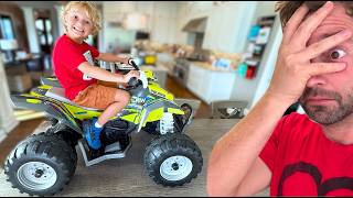 ADIML 123: Power Wheels IN OUR HOUSE!