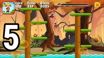 Super Bino Go - Gameplay Walkthrough Part 5 | Levels 21-25