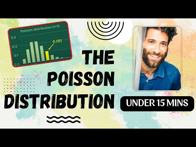 Poisson Distribution EXPLAINED in UNDER 15 MINUTES! 