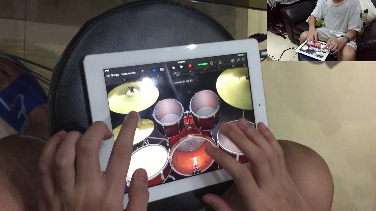 Slapshock CARINO BRUTAL, GarageBand drum cover by Matthew age 15